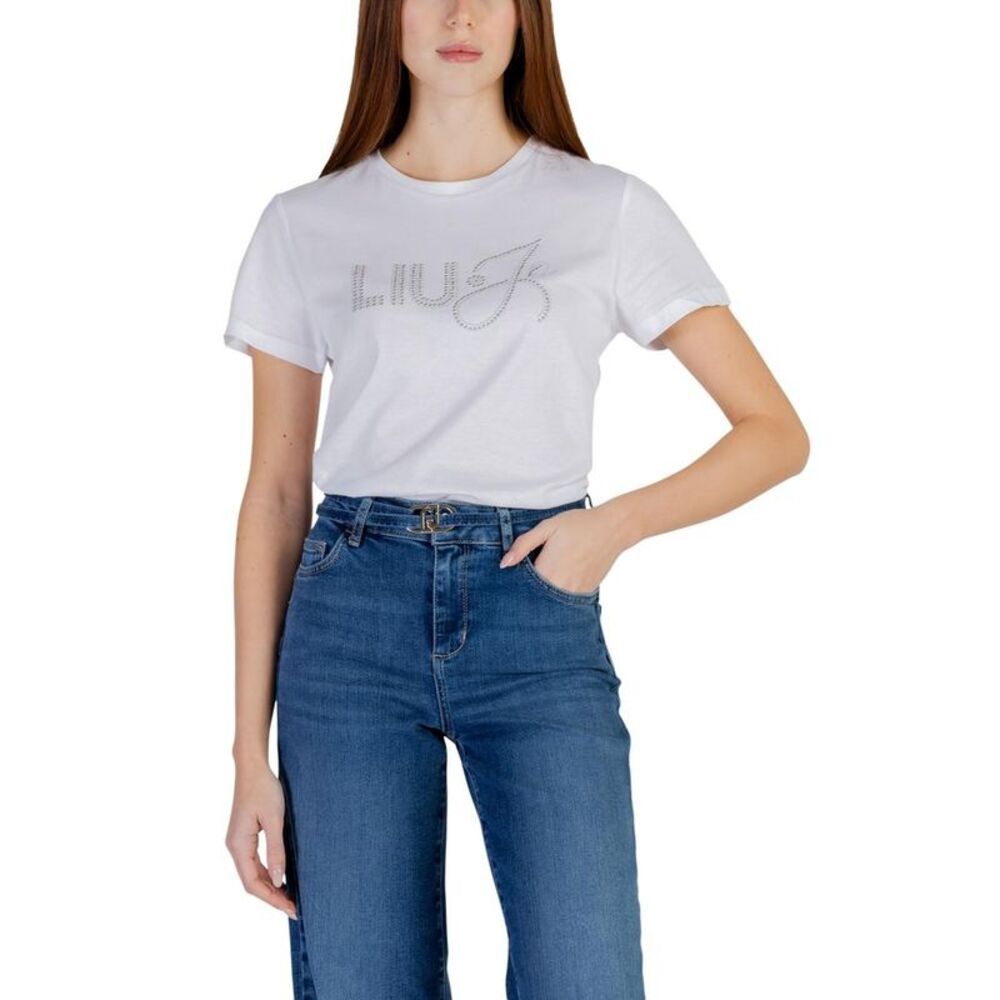 Liu Jo White Cotton Women's T-Shirt